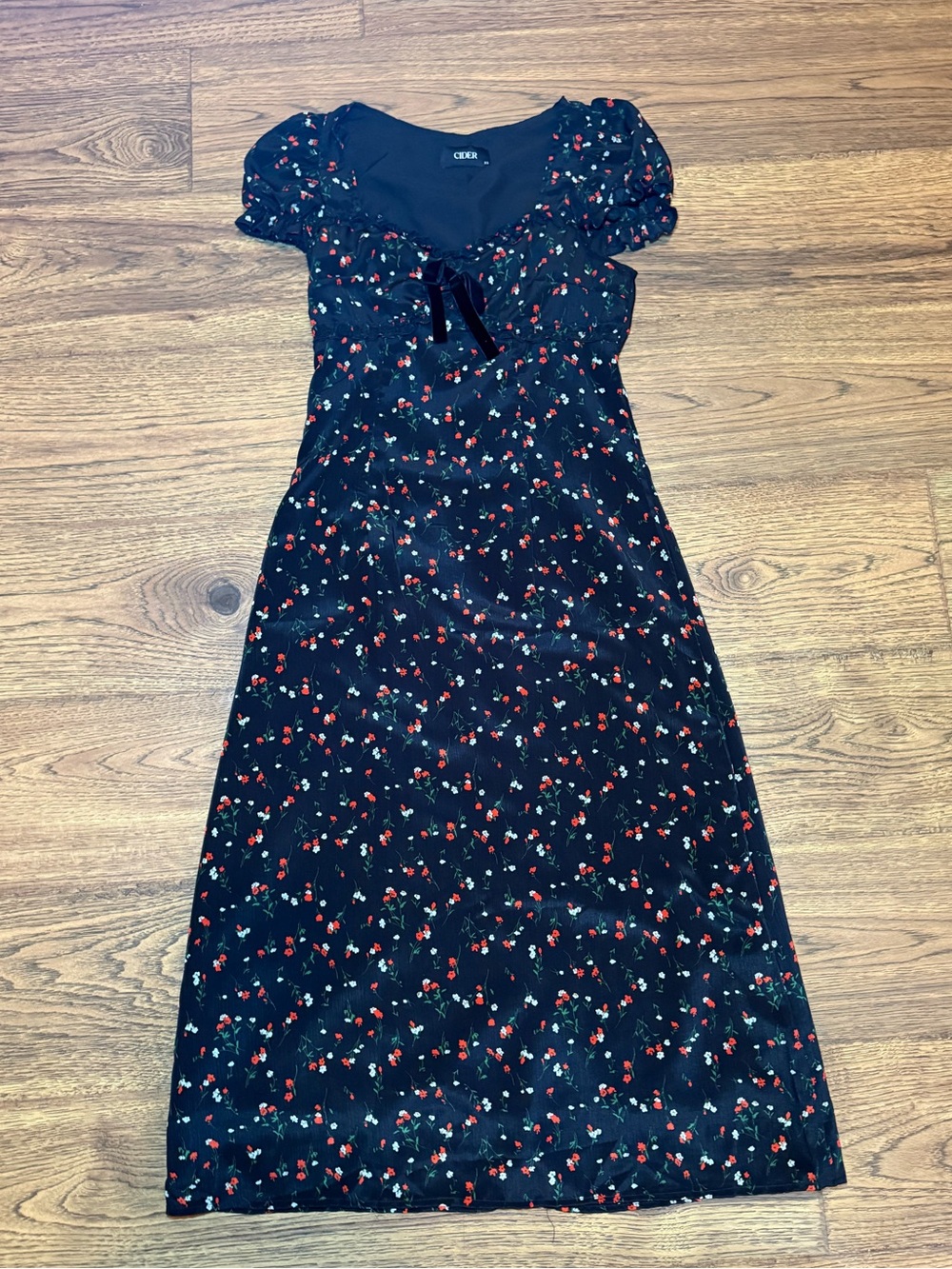 Romantic Style Puff Sleeve Dress